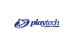 Logotipo del proveedor de juegos Playtech en ViciBet Casino